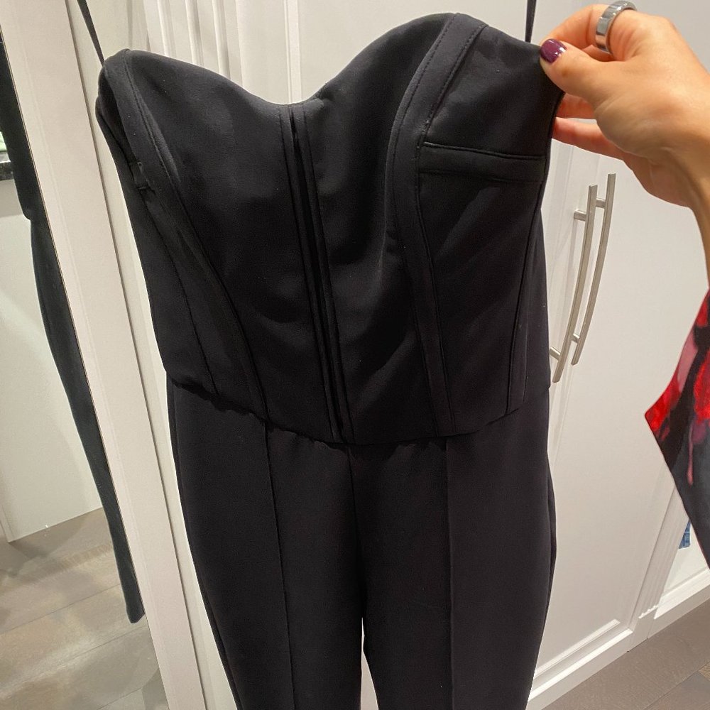 Veronica Beard Bustier Jumpsuit